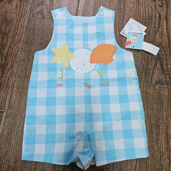 NWT Bailey Boys Reversible Jon Jon - Picture 1 of 3